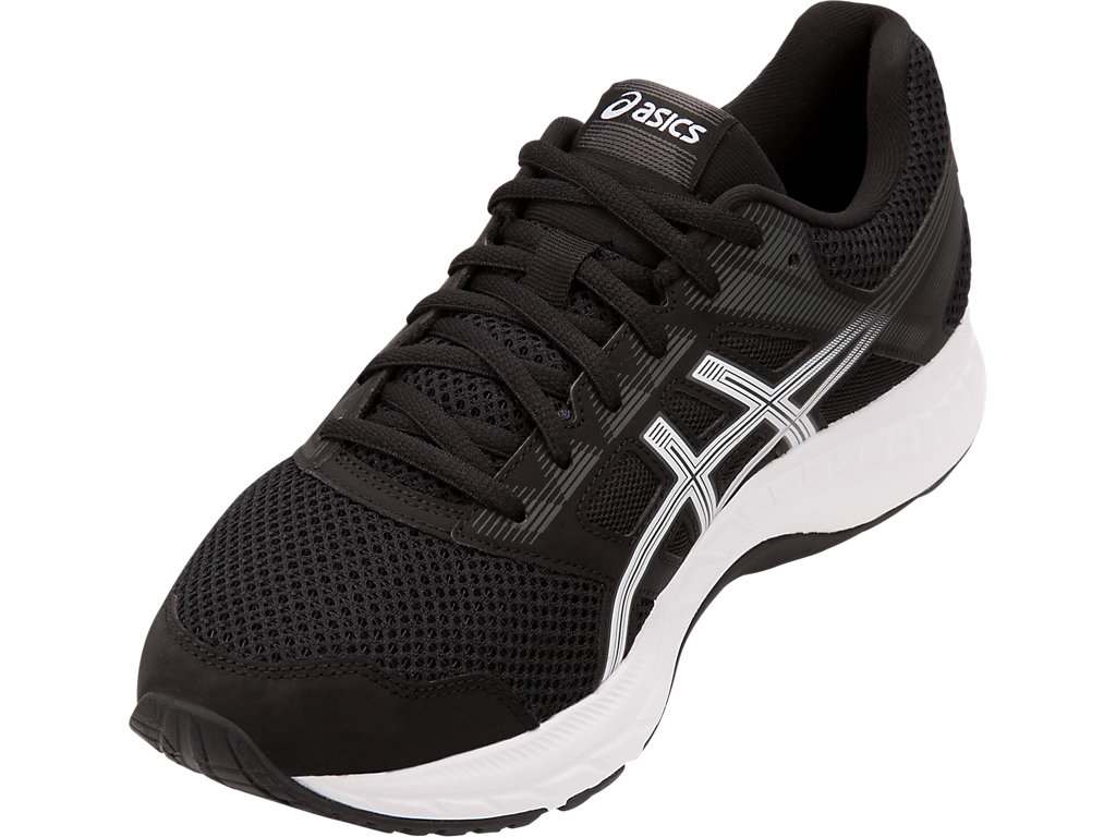 asics contend 5 black