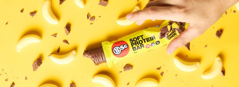 banana protein bar image