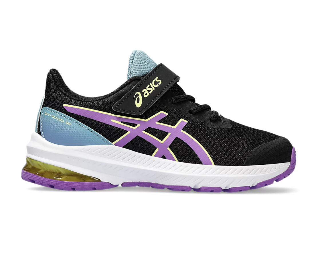 Asics GT-1000 12 PS | Kids | Black Cyber Grape