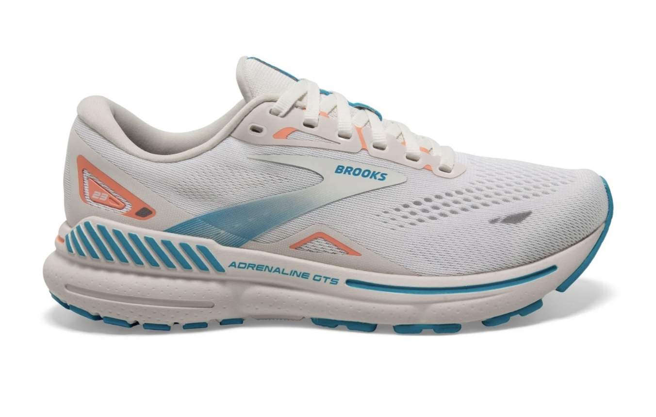 Brooks Adrenaline GTS 23 | Womens | Coconut Papaya Blue