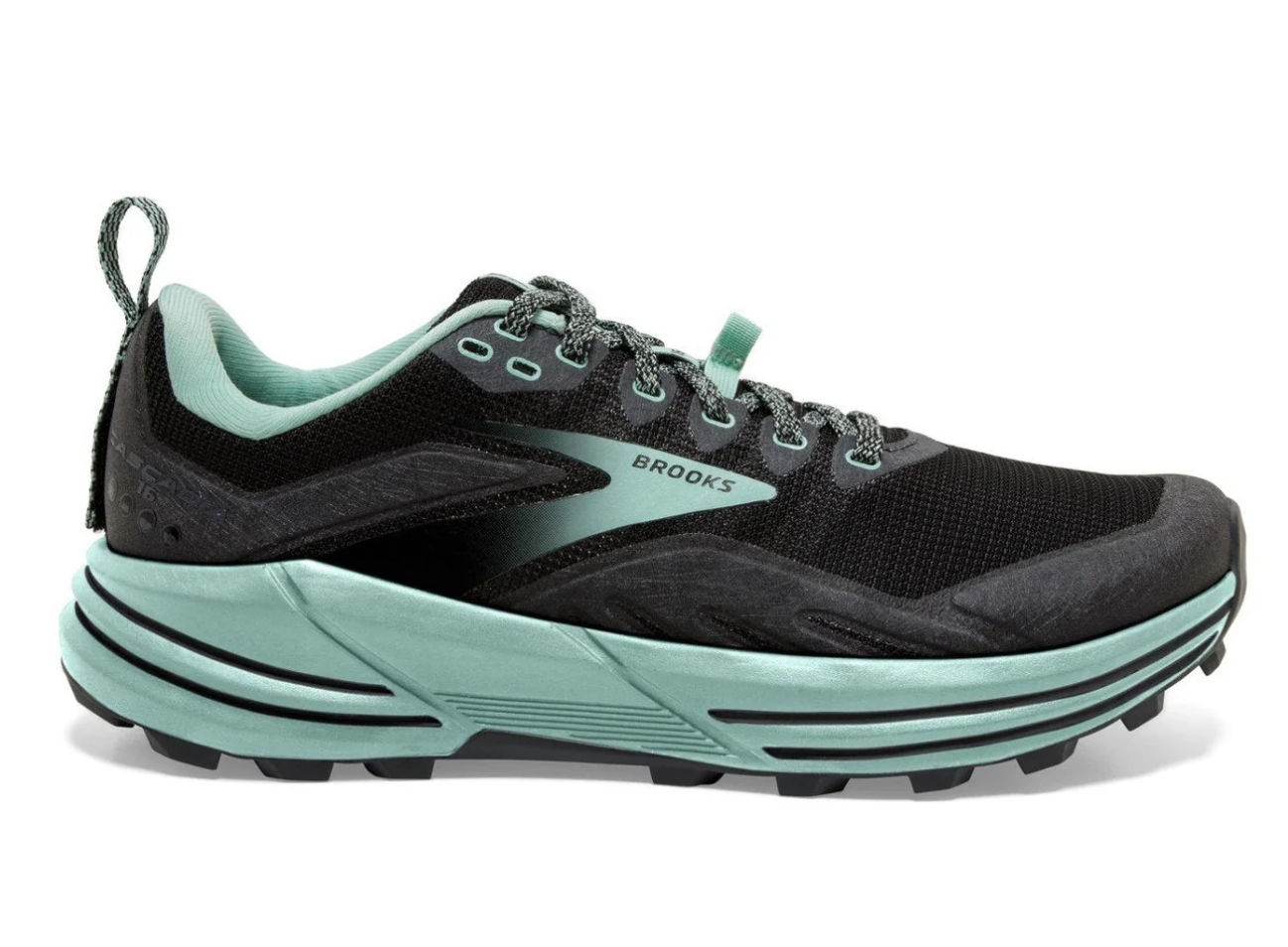 Brooks Cascadia 16 | Womens | Black Ebony Yucca