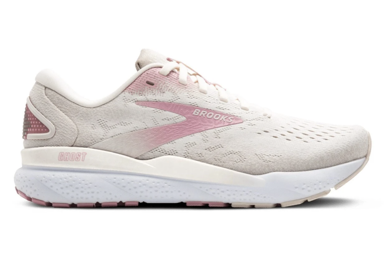 Brooks Ghost 16 | Womens | Coconut Zephyr White