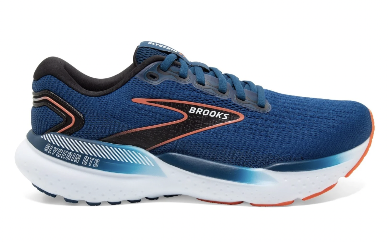 Brooks Glycerin GTS 21 | Mens | Blue White Orange