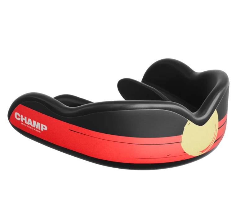 Champ Indigenous Flag Boil & Bite Mouthguard