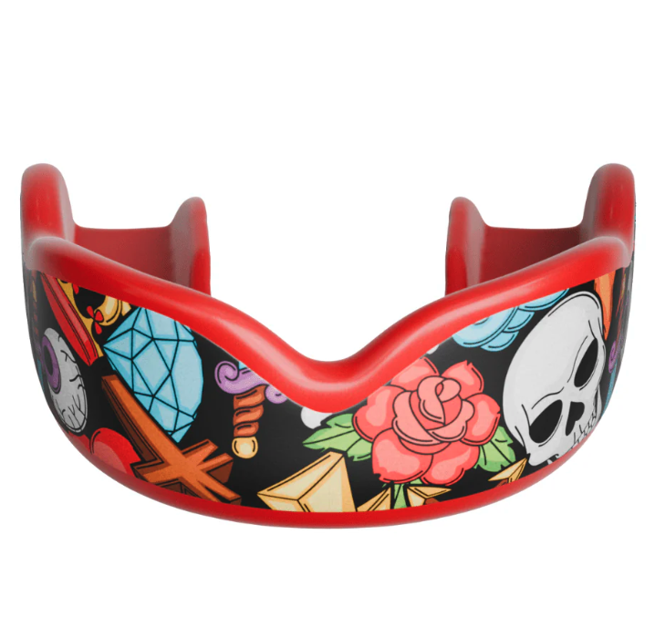 Champ SKULLSnROSES Boil & Bite Mouthguard