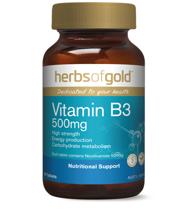 Herbs of Gold Vitamin B3 500mg