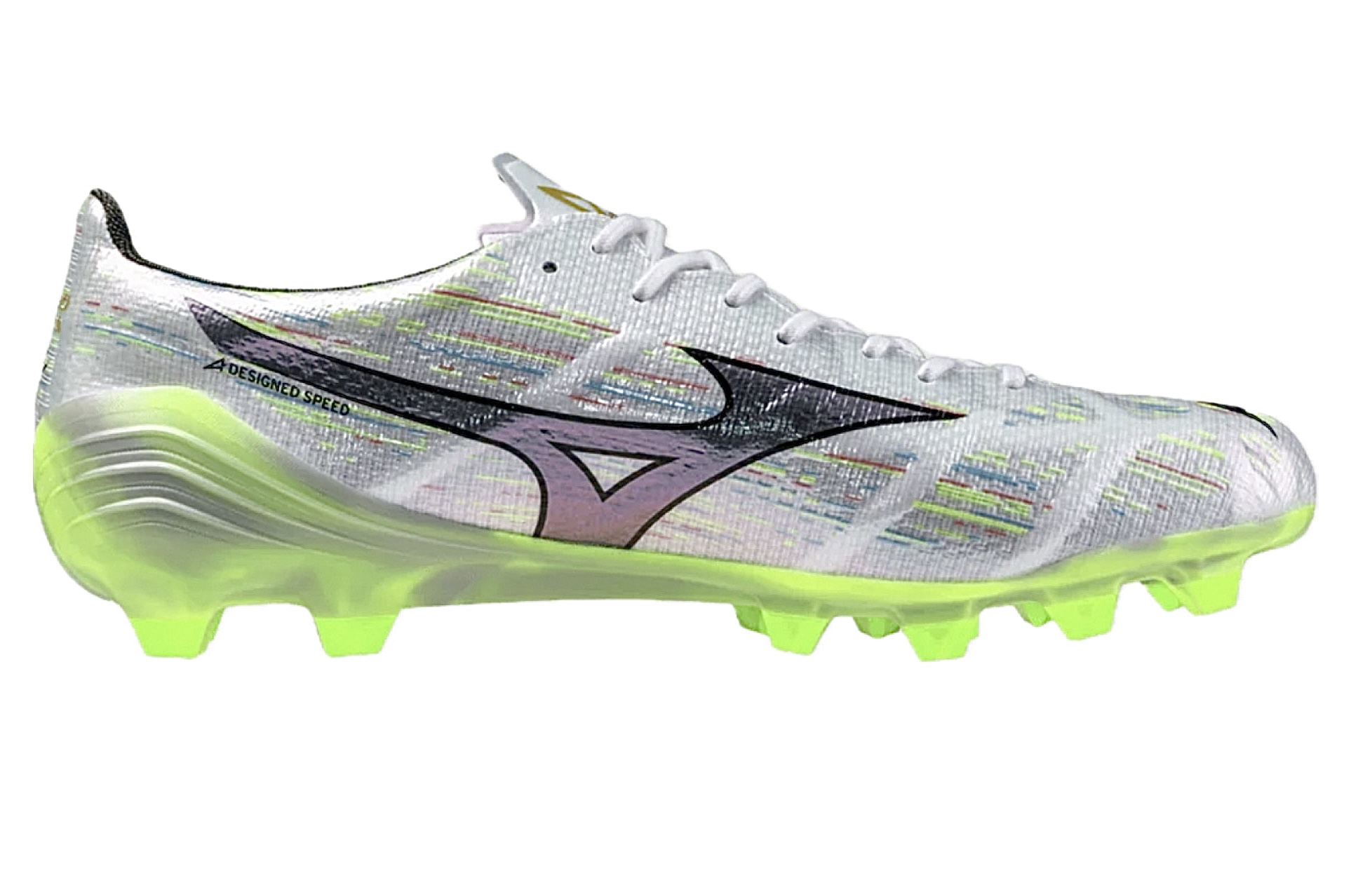 Mizuno Alpha II Elite FG | Mens | White Silver Green