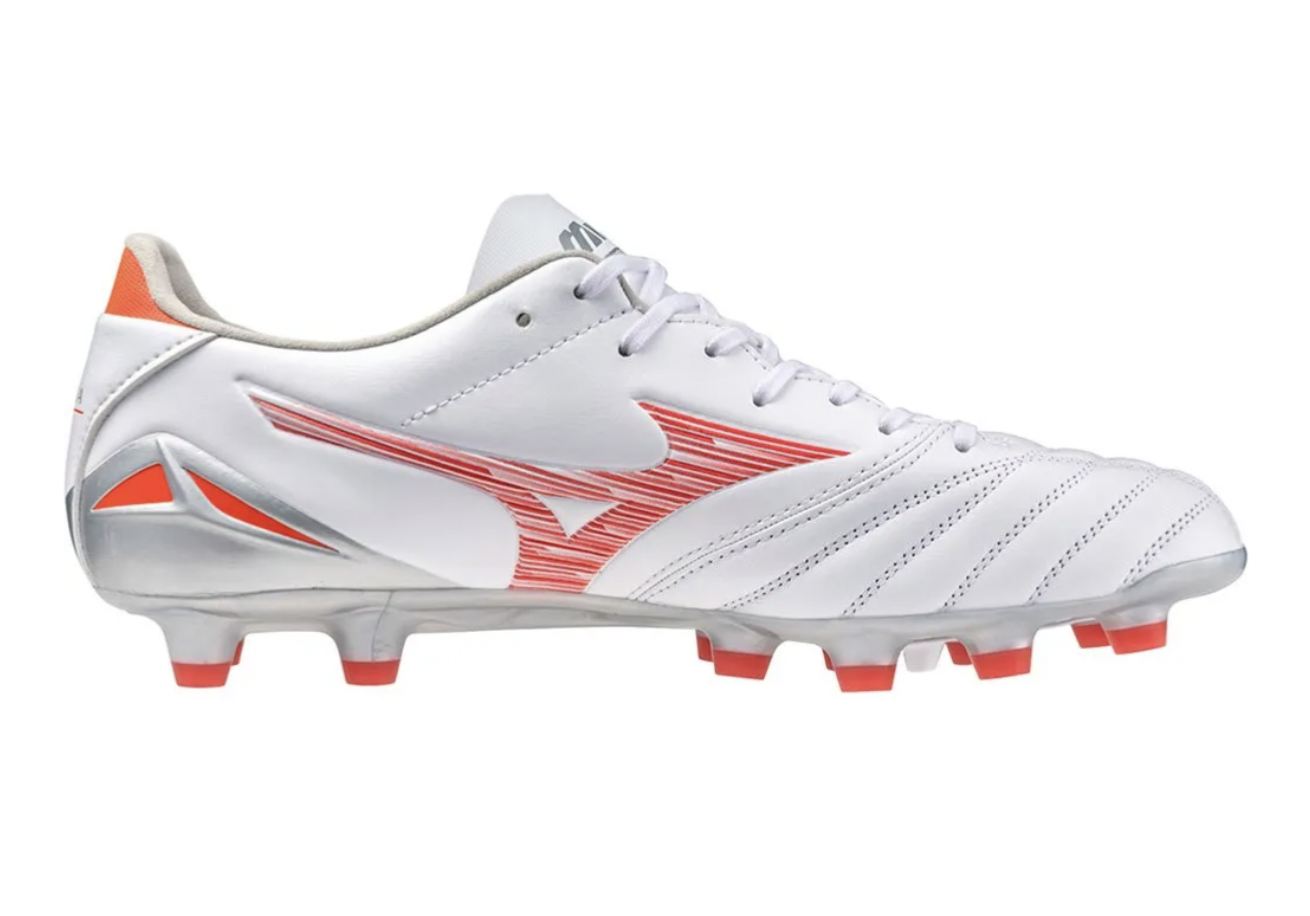 Mizuno Morelia Neo IV PRO | Mens | White Radiant Red