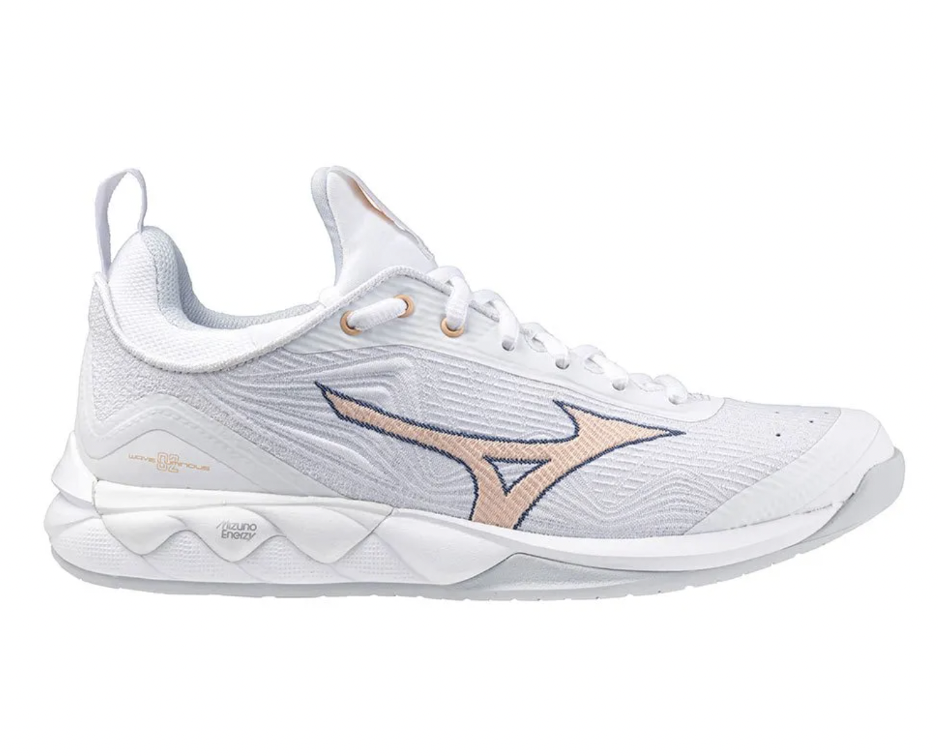 Mizuno Wave Luminous 2 NB Wide | Womens | White Peach