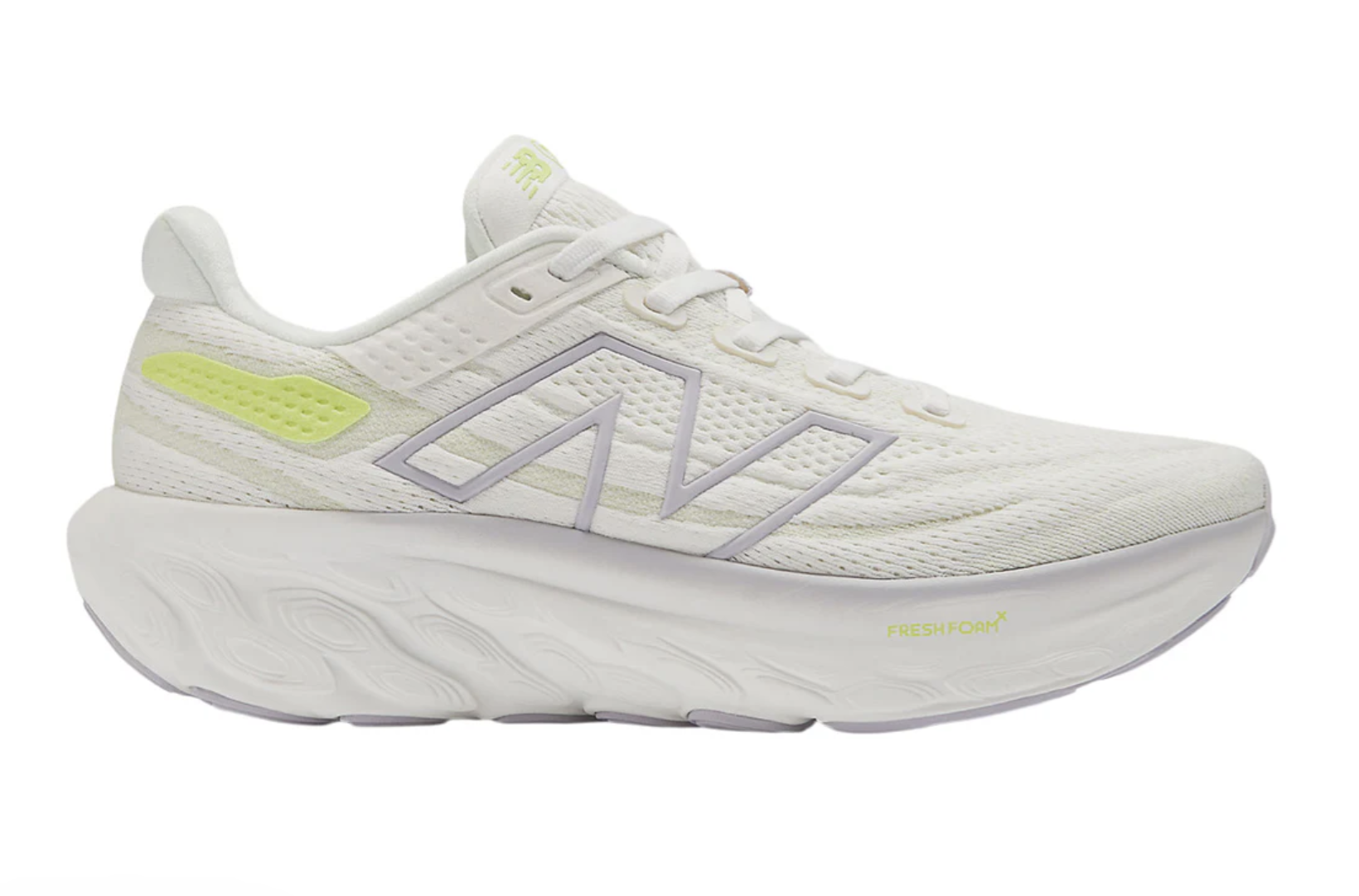 New Balance 1080 V13 | Womens | White Cream Lime Purple