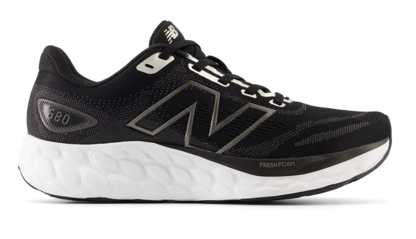 New Balance 680 Launch V8 D | Womens | Black White