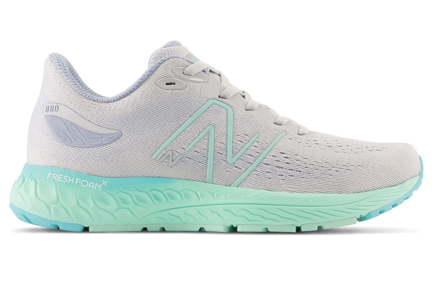 New Balance FF 880 v12 | Kids | Grey Aqua Green