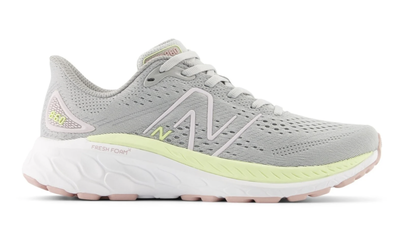 New Balance 860 v13 | Womens | Grey Lime White