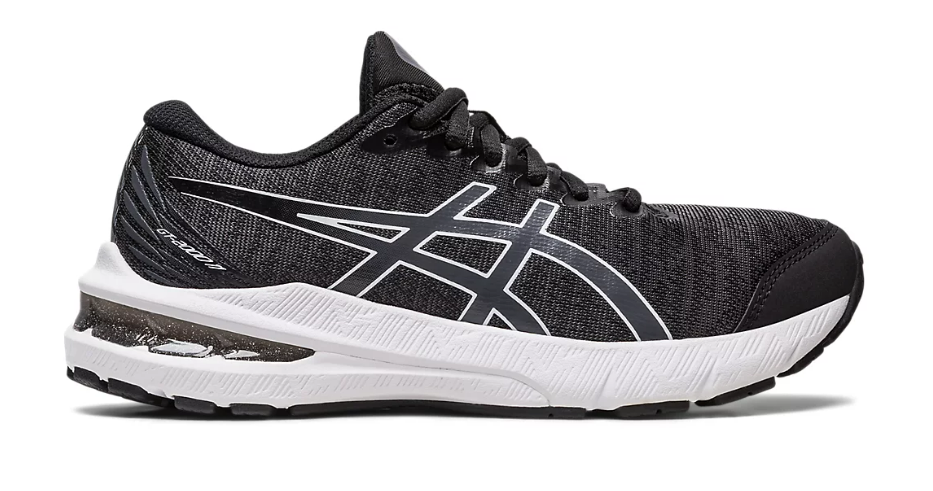 Asics GT-2000 11 GS | Kids | Black White Carrier Grey