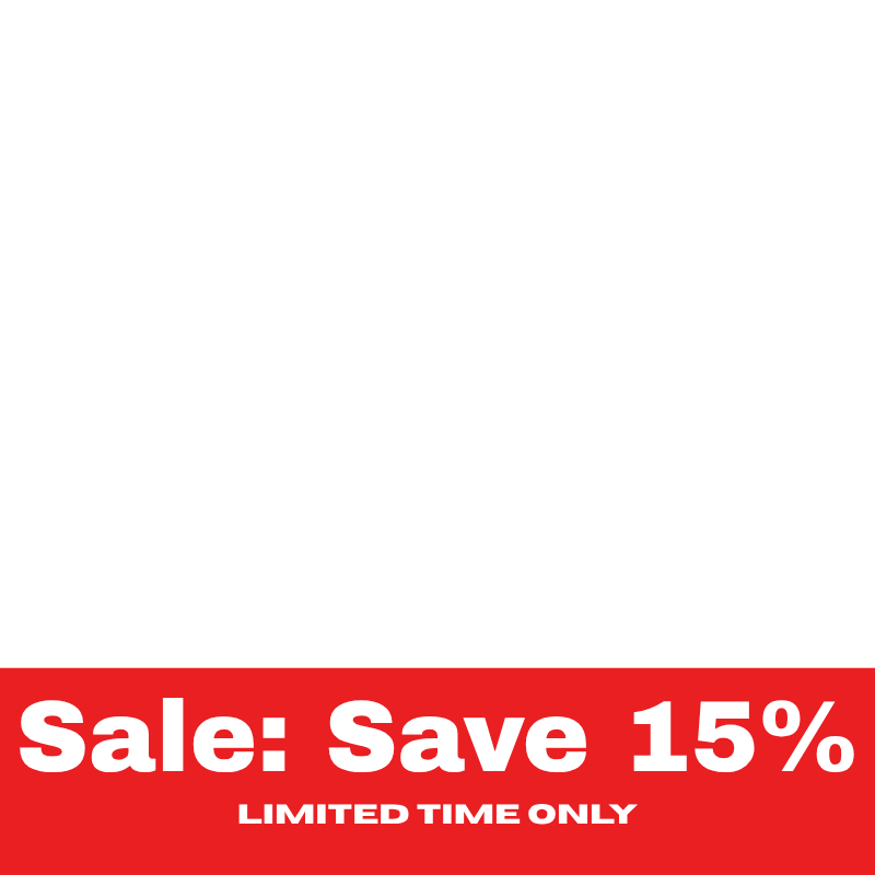 SALE 15% OFF LIMITED TIME ONLY