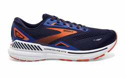 Brooks Adrenaline GTS 23 | Mens | Peacoat Orange White