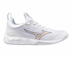 Mizuno Wave Luminous 2 NB Wide | Womens | White Peach