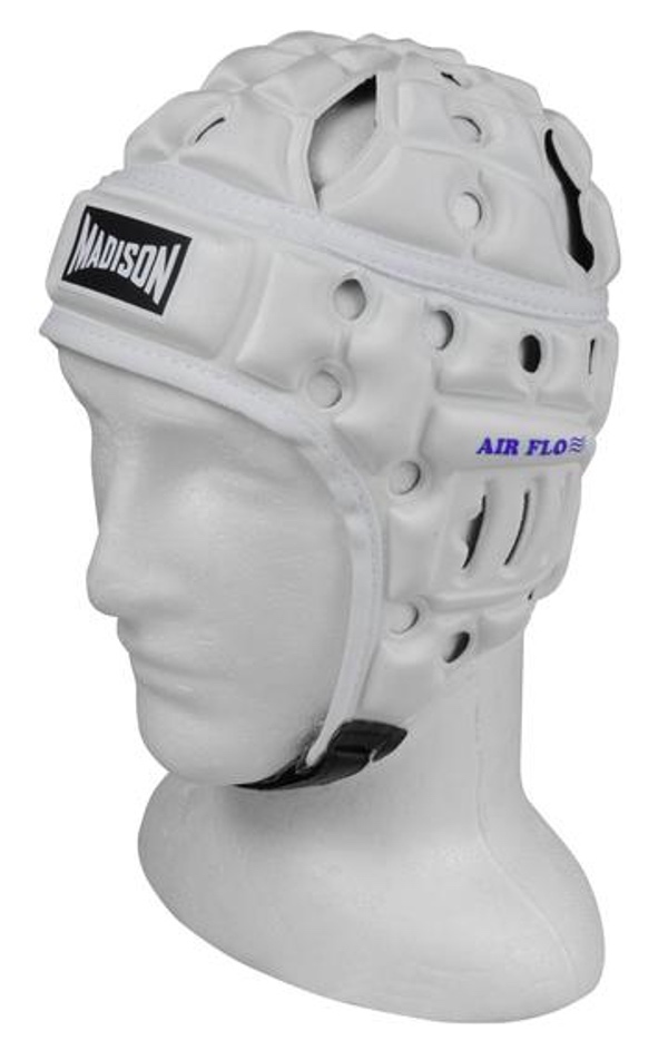 Madison Air Flo Headgear White [Size: Youth 51-53cm]